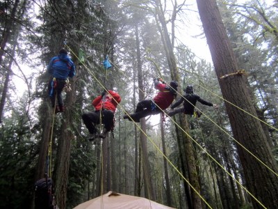 BC Field Trip: Belay Practice