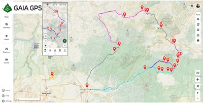 Introduction to Bikepacking Navigation Using Gaia GPS