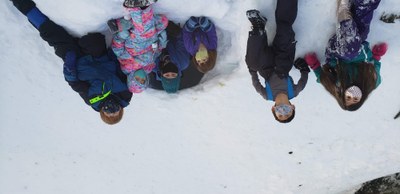 Seattle Pathfinders Snow Cave Building