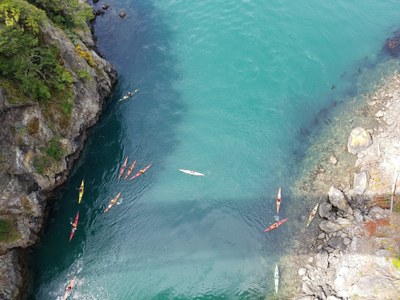 Deception Pass Train, Paddle, and Camp