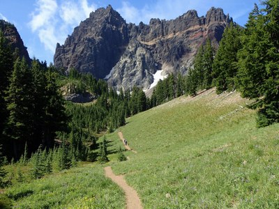 Backcountry Trail Run - Three Fingered Jack/South Ridge