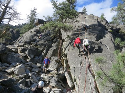 Crag Rock Climb - Leavenworth