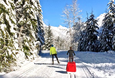 Cross-country Ski - Keechelus Lake & Palouse to Cascades State Park Trail