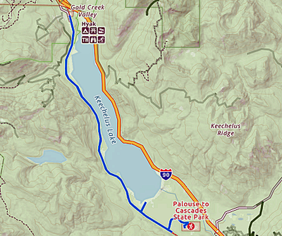 Cross-country Ski - Palouse to Cascades Trail
