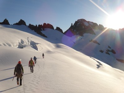 Intermediate Alpine Climb - Inspiration-McAllister-Klawatti Ice Cap Traverse