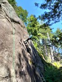 Top Rope Rock Climb - McCleary Cliffs