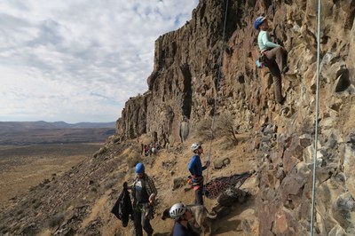 Top Rope Rock Climb - Vantage (Frenchman Coulee)
