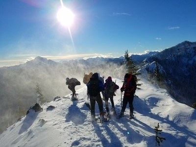 Winter Scramble - 5,050 Pass from Dosewallips Road