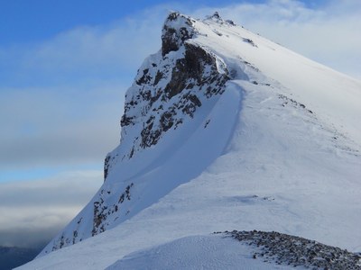 Winter Scramble - Cowlitz Gap & Rocks (winter)
