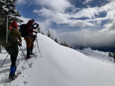 Winter Scramble - Elwha to Hurricane Hill