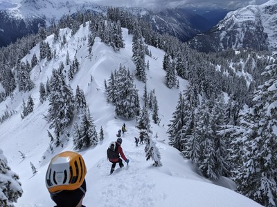 Winter Scramble - Sourdough Mountain