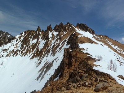 Big Snagtooth/West Ridge