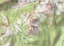 Copper Mountain, Iron Mountain & Pyramid Peak Traverse Topo Map