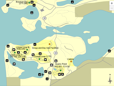 Deception Pass State Park Campsite