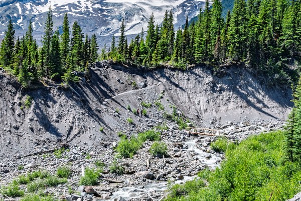 The Laterial Moraine by Emmons Glacier-Emmons Moraine-Mt Rainier NP-0257.jpg