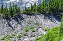 The Laterial Moraine by Emmons Glacier-Emmons Moraine-Mt Rainier NP-0257.jpg