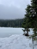 Lodge Lake in Winter