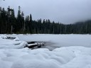 Lodge Lake in Winter