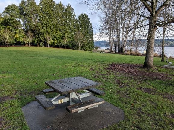 Matthews Beach Picnic Area taken by Joshua Stein