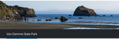 Van Damme State Park Campground