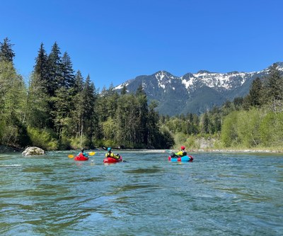 Middle Fork Snoqualmie River: Taylor River to Concrete Bridge