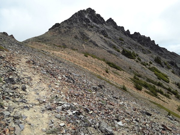 Mount Aix Near the Summit