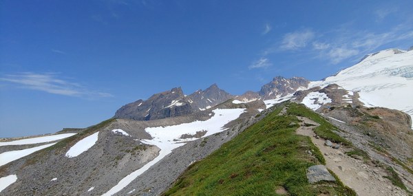Mt. Baker view from RR Grade