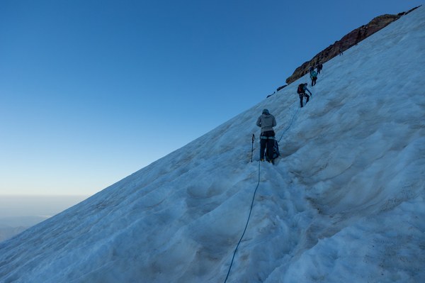 Mt. Baker final ascent