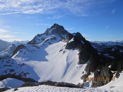 Mount Chaval/West Route