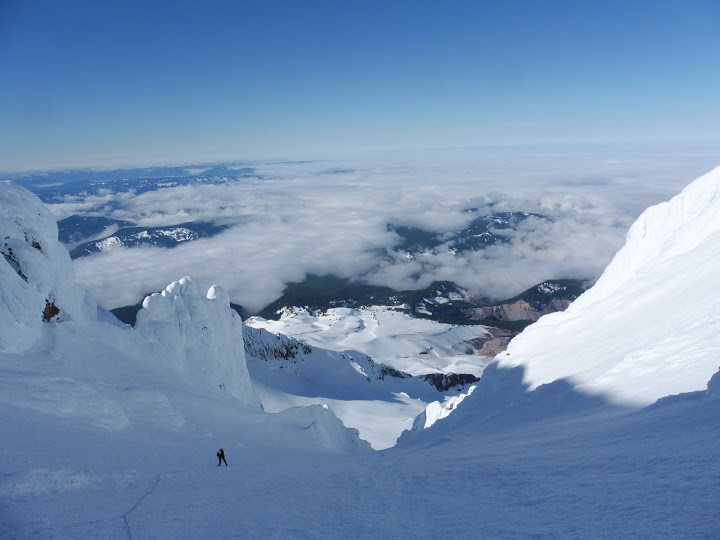 Leuthold Couloir close up