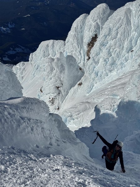 The birthday girl about to top out One o’Clock. IMG_9979.jpeg