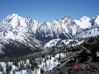 Navaho Pass & Peak