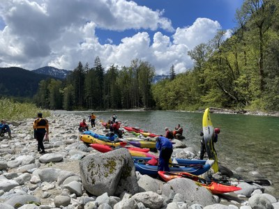North Fork Skykomish River: Trout Creek to South Fork
