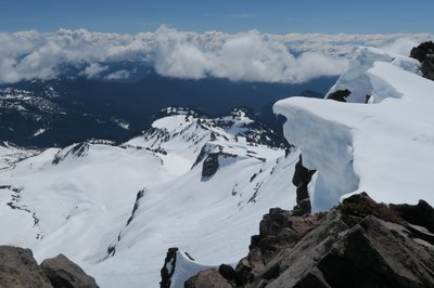 Cowlitz Gap & Rocks (winter)