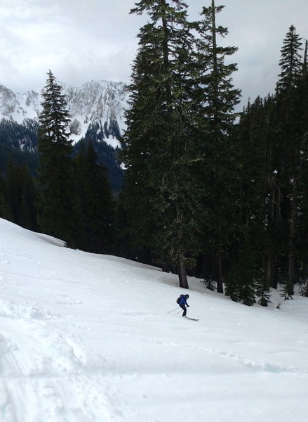 Jeanette Skis the Face