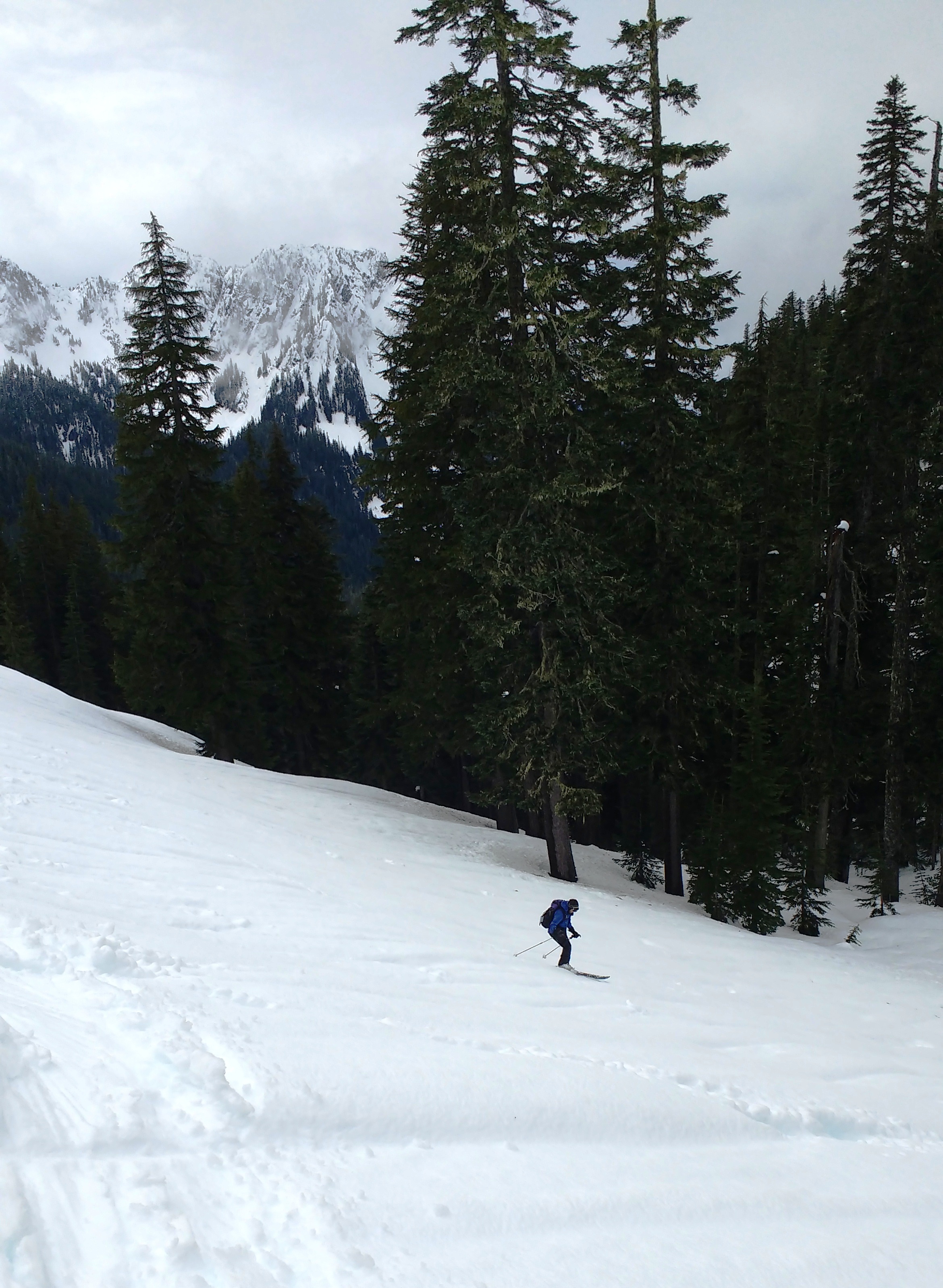 Jeanette Skis the Face