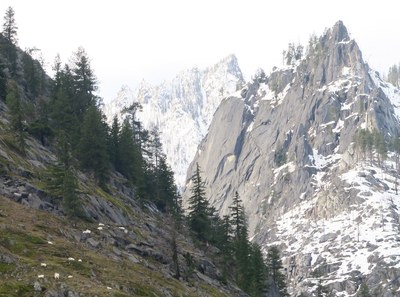 Snow Creek Wall