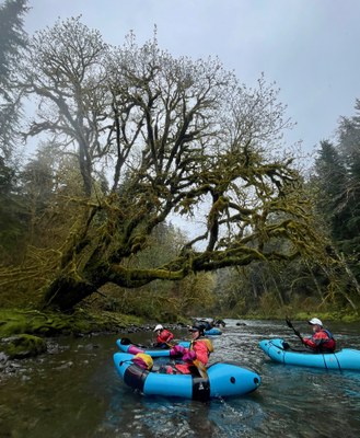 Sol Duc River Packrafting