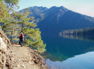 Spruce Railroad with Lake Crescent