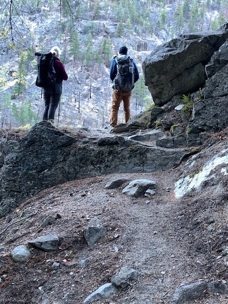 IMG_0951A Stein River trail backpackers Adam and Michelle W of Devils Staircase 101425.jpg