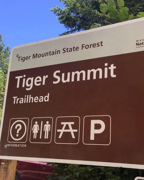 Tiger Summit Sign