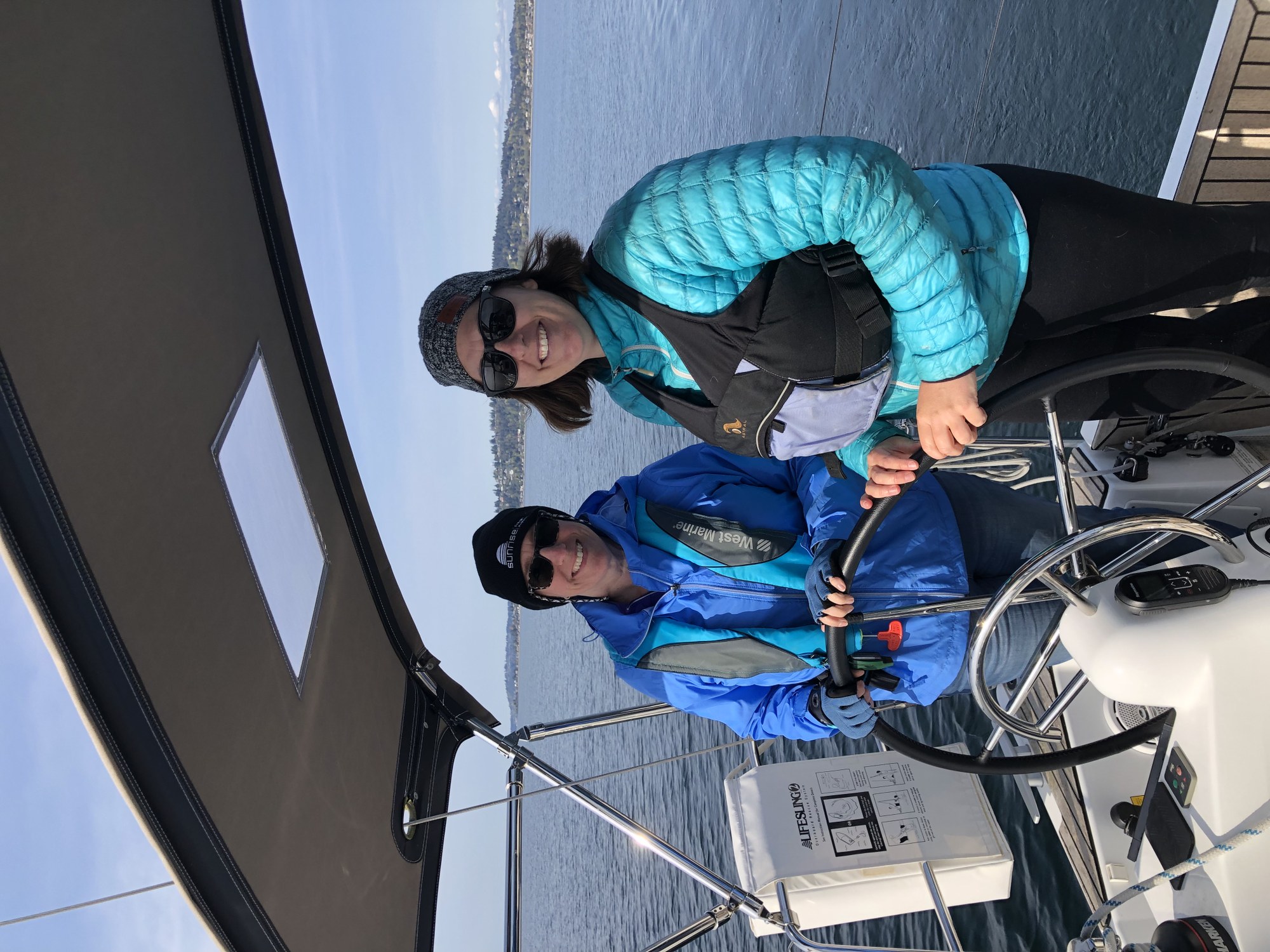 Basic Crewing/Sailing Course Training Sail 1 Frolic, Des Moines Marina — The