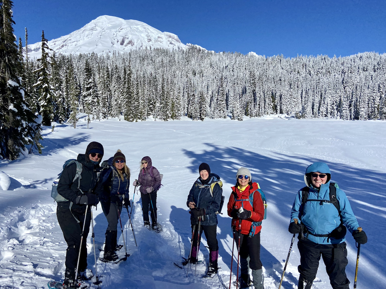 Basic Snowshoe Reflection Lakes — The Mountaineers