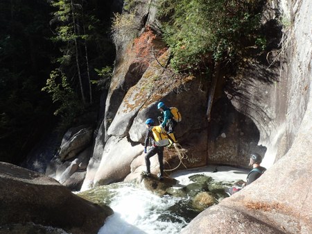 Canyoning in the Pacific Northwest