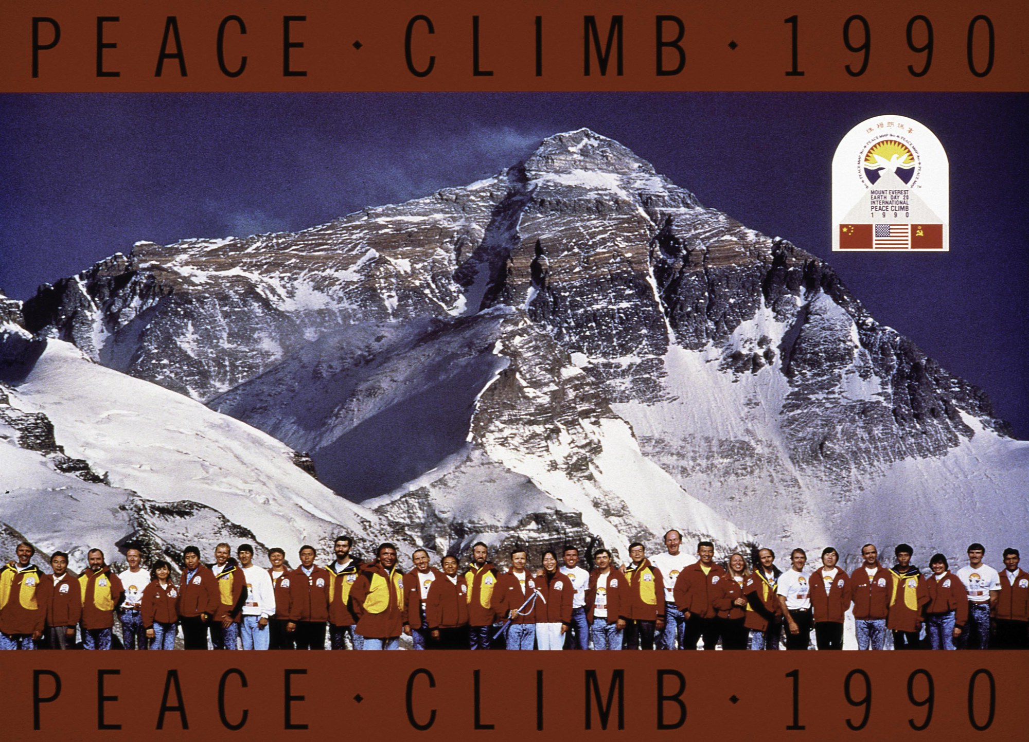 Celebrate the 25th anniversary of the Everest Peace Climb Sept 17