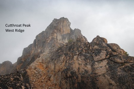 Cutthroat Peak: Hit By A Large Rock At High Velocity