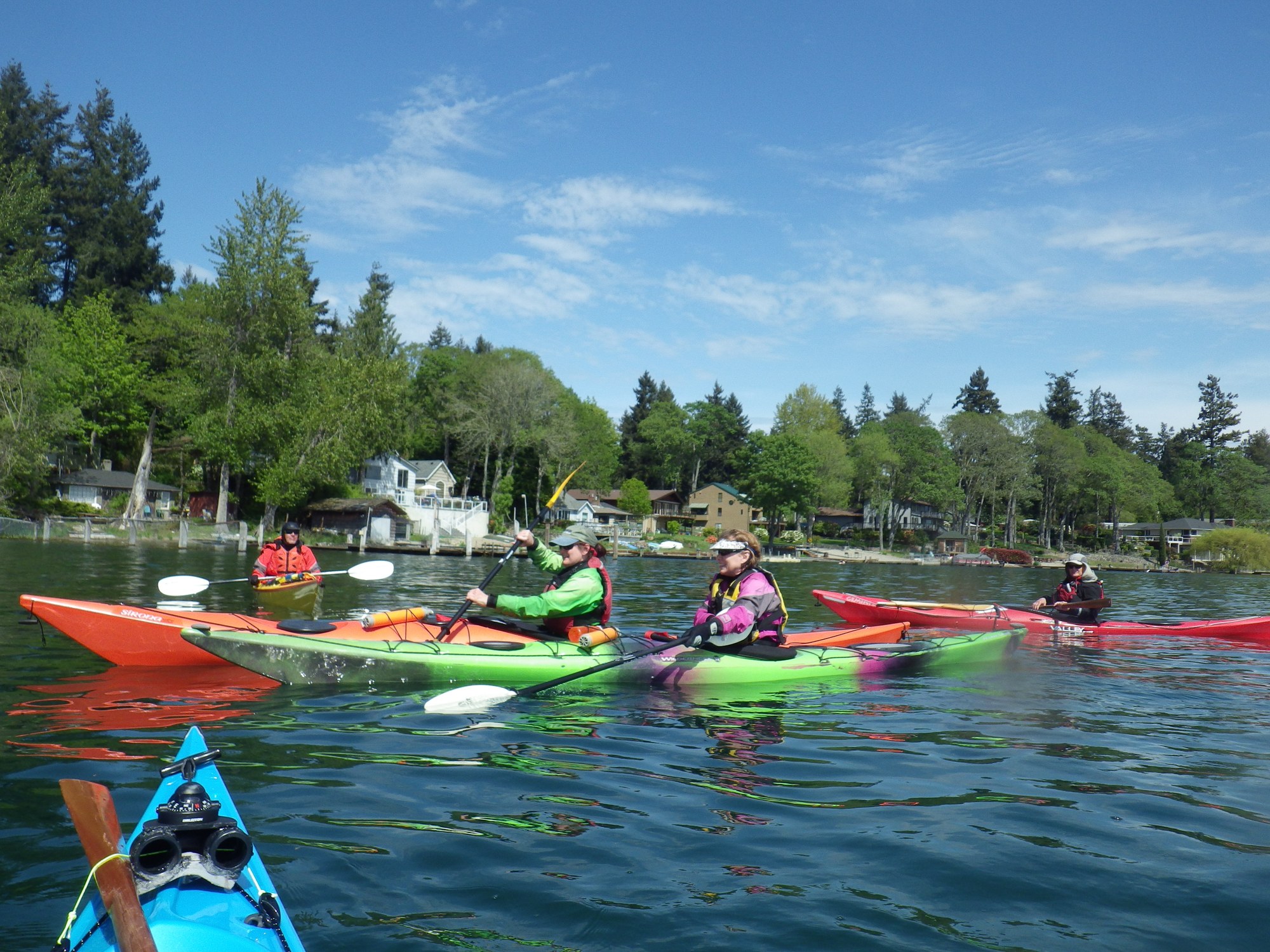 Explore Puget Sound with Basic Sea Kayaking Course Begins