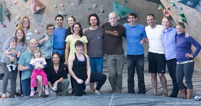 Honnold Climbing with Staff