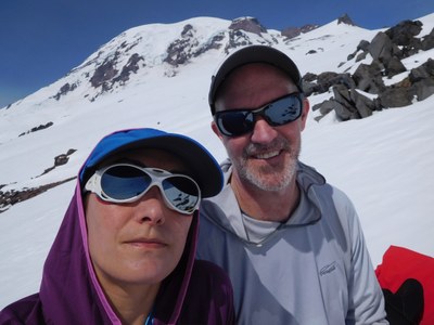 Tom Vogl at Mount Rainier