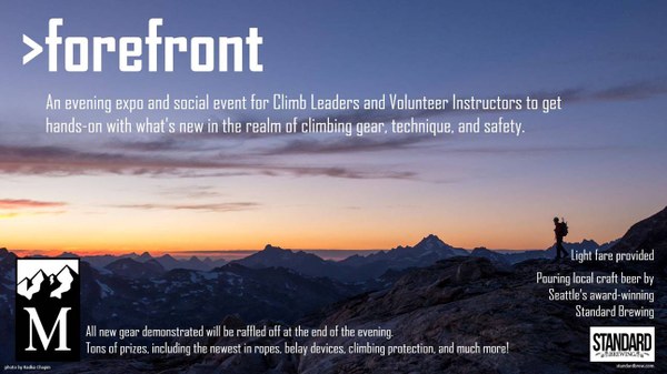 Seattle Climbing Expo - Forefront